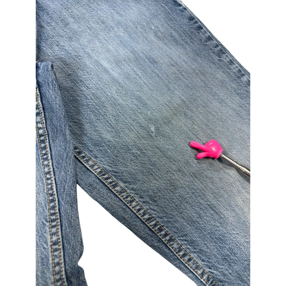Nautica Jeans Co Men's 32x32 Blue Denim Relaxed Fit Straight‎ Leg Y2K Vintage